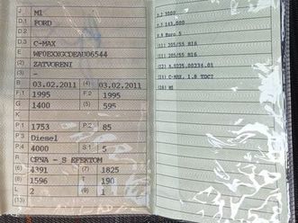 ford c-max monovolumen, 2010 god.