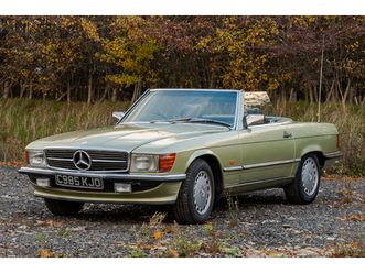 1986 mercedes-benz (r107) 300 sl