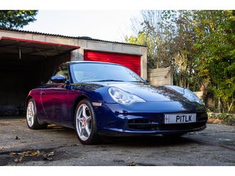 2003 porsche 911 (996) carrera - manual - 12,546 miles./