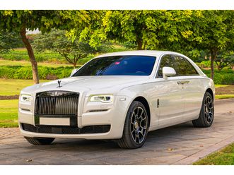 2017 rolls-royce ghost black badge