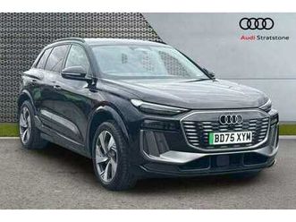 2025 audi q6 e-tron 225kw performance 100kwh s line 5dr auto estate electric automatic