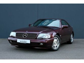 mercedes-benz sl 500 rubinrotmet bose soundsystem