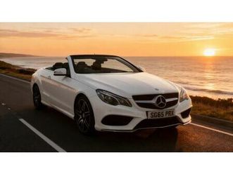 2015 mercedes-benz e-class 3.5 e400 amg line cabriolet