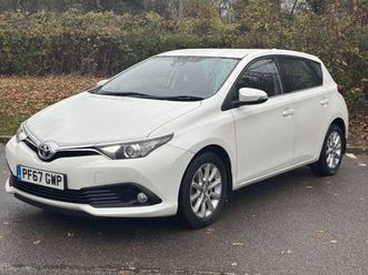 2017 toyota auris 1.2 vvt-i icon hatchback 5dr petrol manual euro 6 (start/stop) (safety sense) (116 hat...