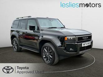 2024 toyota land cruiser 2.8 d-4d 204 invincible 5dr auto [7 seat] station wagon diesel automatic