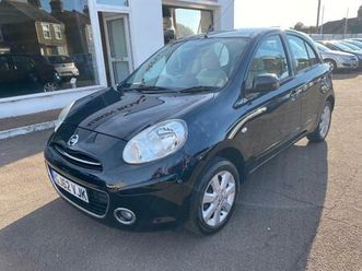 2012 nissan micra 1.2 kuro 5dr hatchback petrol manual