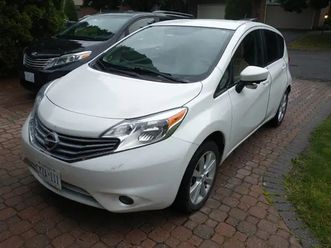 2016 nissan versa note sl fully loaded exceelent condition
