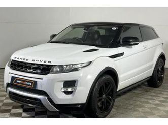 2012 land rover range rover evoque 2.0 si4 dynamic coupe