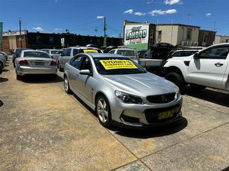 2016 holden commodore sedan sv6 vf ii my16