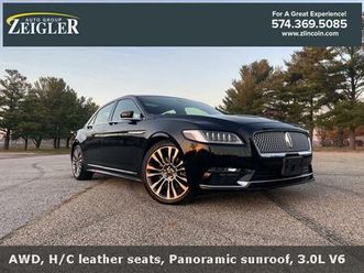 used 2017 lincoln continental reserve