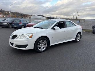 2009 pontiac g6 se