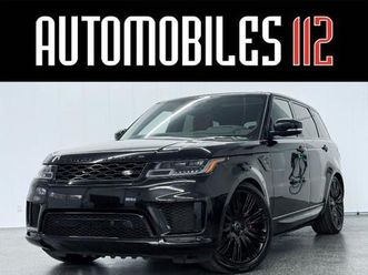 2022 land rover range rover sport v8 supercharged hse dynamic