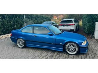 bmw m3 e36, 3.2, estoril blau 128.000km