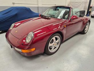 3.6 993 carrera cabriolet 2dr