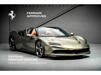 ferrari sf90 spider 4.0t v8 7.9kwh f1 dct 4wd euro 6 (start/stop) 2dr