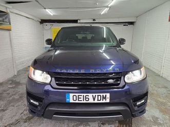 2016 land rover range rover sport 3.0 sd v6 autobiography dynamic 3.0sd (306bhp) awd auto