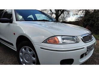 1998 rover 200 blanc manuel, 5 vitesses conduite à droite...