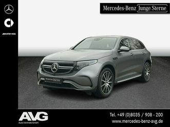 mercedes-benz eqc 400 amg line 4m rfk keyless led klima shz