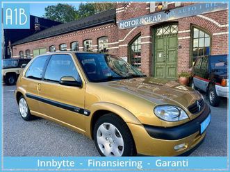 1.4 vts hot hatchback lav km/ny service med reg.reim