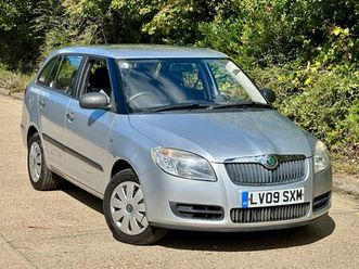 2009 skoda fabia 1.2 (70bhp) 1 estate