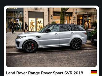 range rover sport 5.0 v8 p575 sc svr