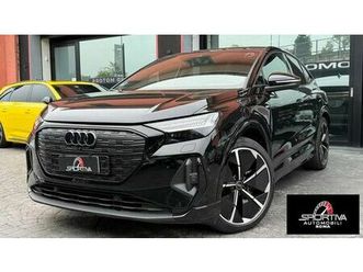 audi q4 e-tron anticipo 10000 euro rata mensile 594 euro q4 spb 50 e-tron quattro s line edition