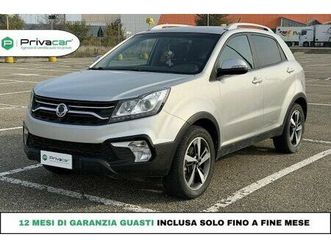 ssangyong korando 2.2 diesel awd mt limited