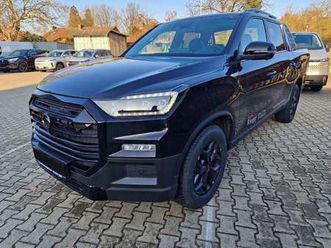 musso grand black 4x4 *ahk * überrollbügel*