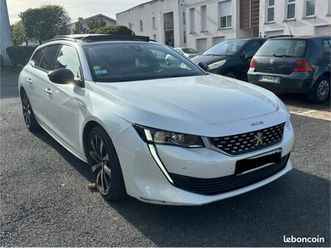 peugeot 508 sw gt line 2.0 bluehdi 180ch – 2019 – très bien équipée