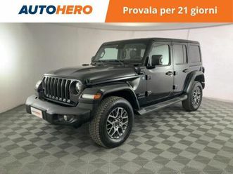 jeep wrangler unlimited 2.0 phev atx 4xe 80th anniversary