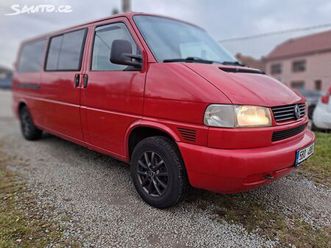 volkswagen caravelle 2,5 tdi 9 míst,nový servis