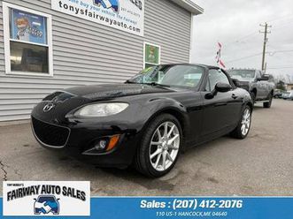 wow! a 2012 mazda mx-5 miata convertible only 45k miles! with-maine