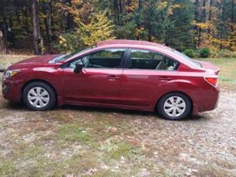 2016 subaru impreza sedan
