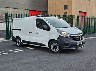 2016 vauxhall vivaro 1.6cdti 2900 ecoflex l1h1 (90ps) panel van