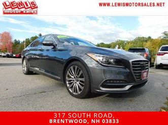 2018 genesis g80 awd all wheel drive 5.0l ultimate one owner 77k seda