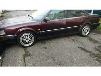 1992 audi v8 rouge automatique, 4 vitesses conduite à gau...
