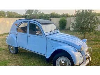 1964 citroen 2cv bleu manuel, 3 vitesses conduite à gauch...