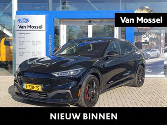 ford mustang mach-e extended premium awd 98 kwh | panoramadak | adaptieve cruise control | stoel / stuur voorruitverwarming | 360 camera | dodehoekdetectie | b&