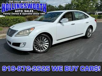 2014 hyundai equus 4dr sdn signature