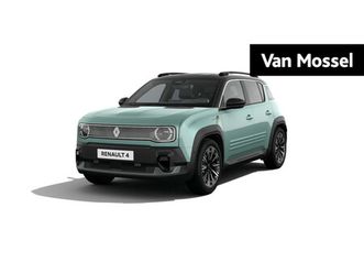 renault 4 e-tech comfort range 150 1at iconic | achteruitrijcamera | elektrisch verwarmbare voorstoelen | elektronisch geregelde airconditioning