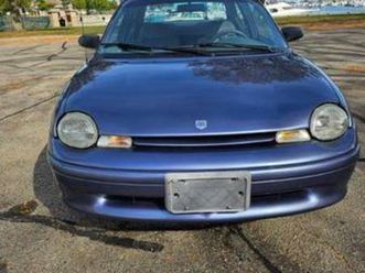 1996 dodge neon (you have to see this time capsule)