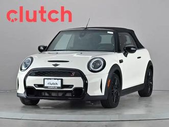 2023 mini convertible cooper s w/ apple carplay, heated front se