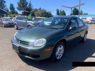 2001 dodge neon highline se 4dr sedan