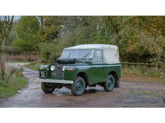1960 land rover series ii swb 2.0 diesel a vendre
