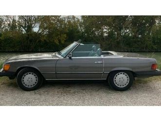 1984 mercedes sl class argent automatique conduite à gauc...