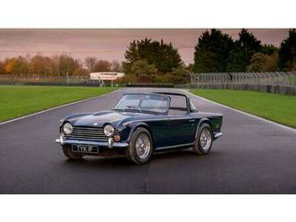 1968 triumph tr5 bleu manuel, 5 vitesses conduite à droit...