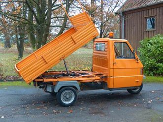 piaggio ape tm 703 kipper diesel bordwanderhöhung