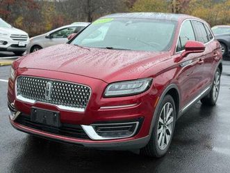 used 2019 lincoln nautilus select