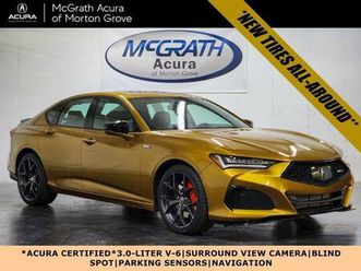 certified 2023 acura tlx type s w/performance tire