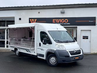 foodtruck 2.2 hdi 130ch l2h2 confort / ex boucherie / 4 frigo / prêt à l'emploi